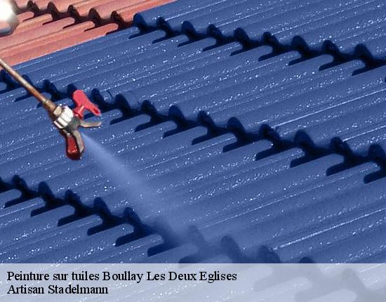 Peinture sur tuiles  28170