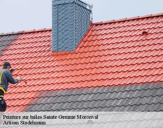 Peinture sur tuiles  28500