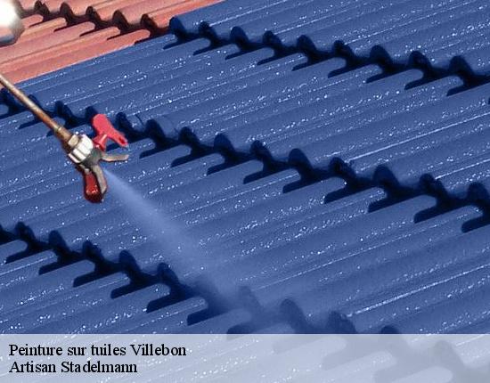 Peinture sur tuiles  28190