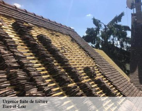 Urgence fuite de toiture Eure-et-Loir 
