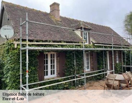 Urgence fuite de toiture Eure-et-Loir 
