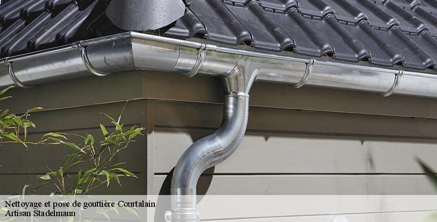 Nettoyage et pose de gouttière courtalain-28290 Artisan Stadelmann